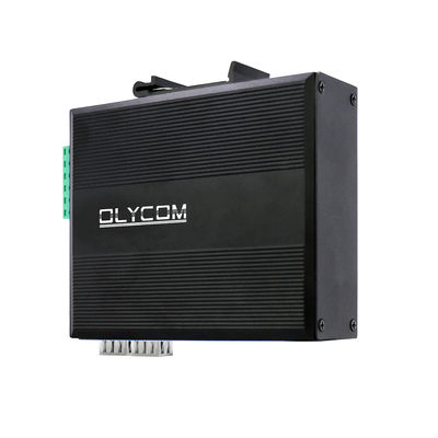 Sakelar Jaringan Industri 6 Port Fast Ethernet 10/100Mbps Jaringan Fiber Realtek Tidak Terkelola