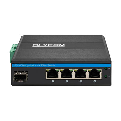 Industrial Unmanaged POE Switch 5 Port Gigabit 10/100/1000M Standar CE