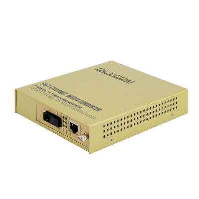 WDM Media Converter 10/100Mbps Rack Mount Fiber Copper Extender Tidak Dikelola CE