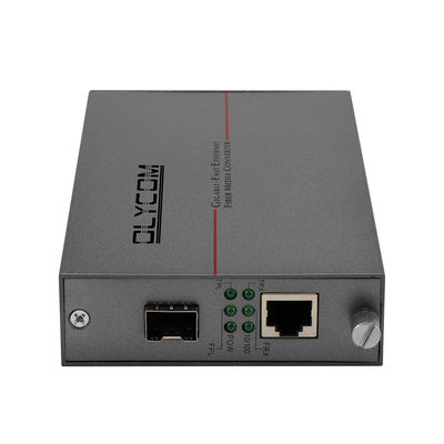 10/100M PoE Media Converter SFP Fiber Optics Dengan Fitur LFPT Unmanaged DC5V