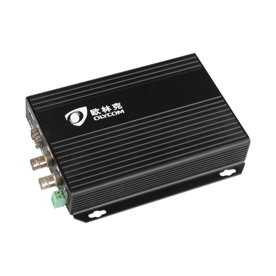 3G-SDI Fiber Optic Extender Dengan RS485 Data Lokal Loopout 1 SDI Dalam 2 SDI Keluar