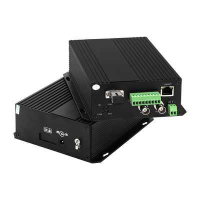HD 3G SDI Video Digital Optical Converter Dengan Bidi RS485 10/100M Ethernet 20km DC5V