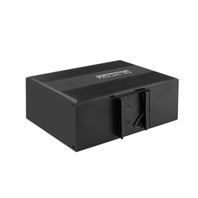 8 port poe sakelar terkelola l2 fiber optic gigabit rail rail rugged network din